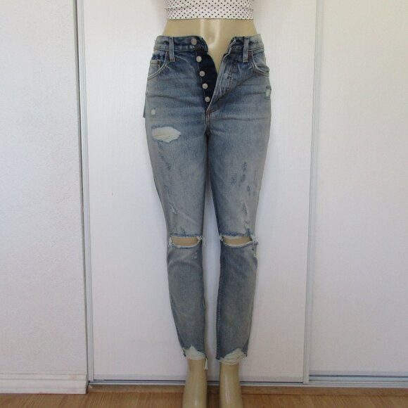 New BOYISH Jeans Size 27 Billy High Rise Skinny in Some Like it Hot - Picture 2 of 14